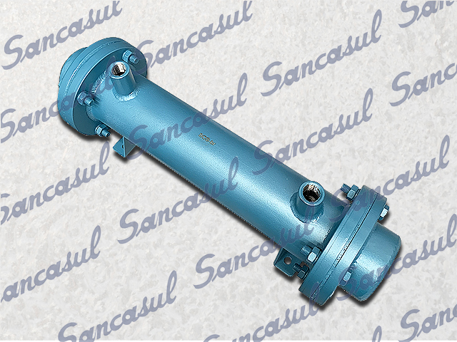 RESFRIADOR DE ÓLEO - SHELL &amp; TUBE INOX - A/B